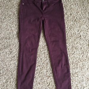 Stitch Fix Purple Skinny Jeans, size 29